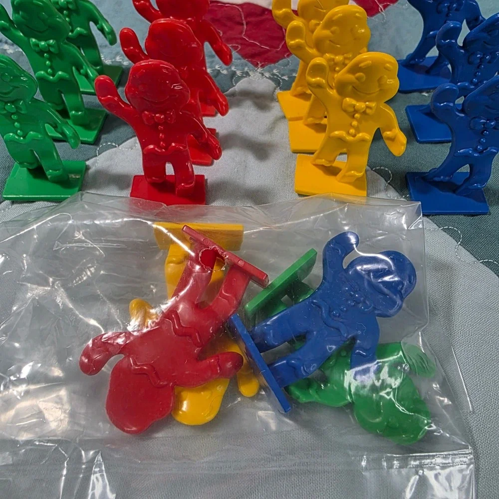 Milton Bradley Candy Land Game Pieces Kids 16 pc Multicolor Replacement Pawns